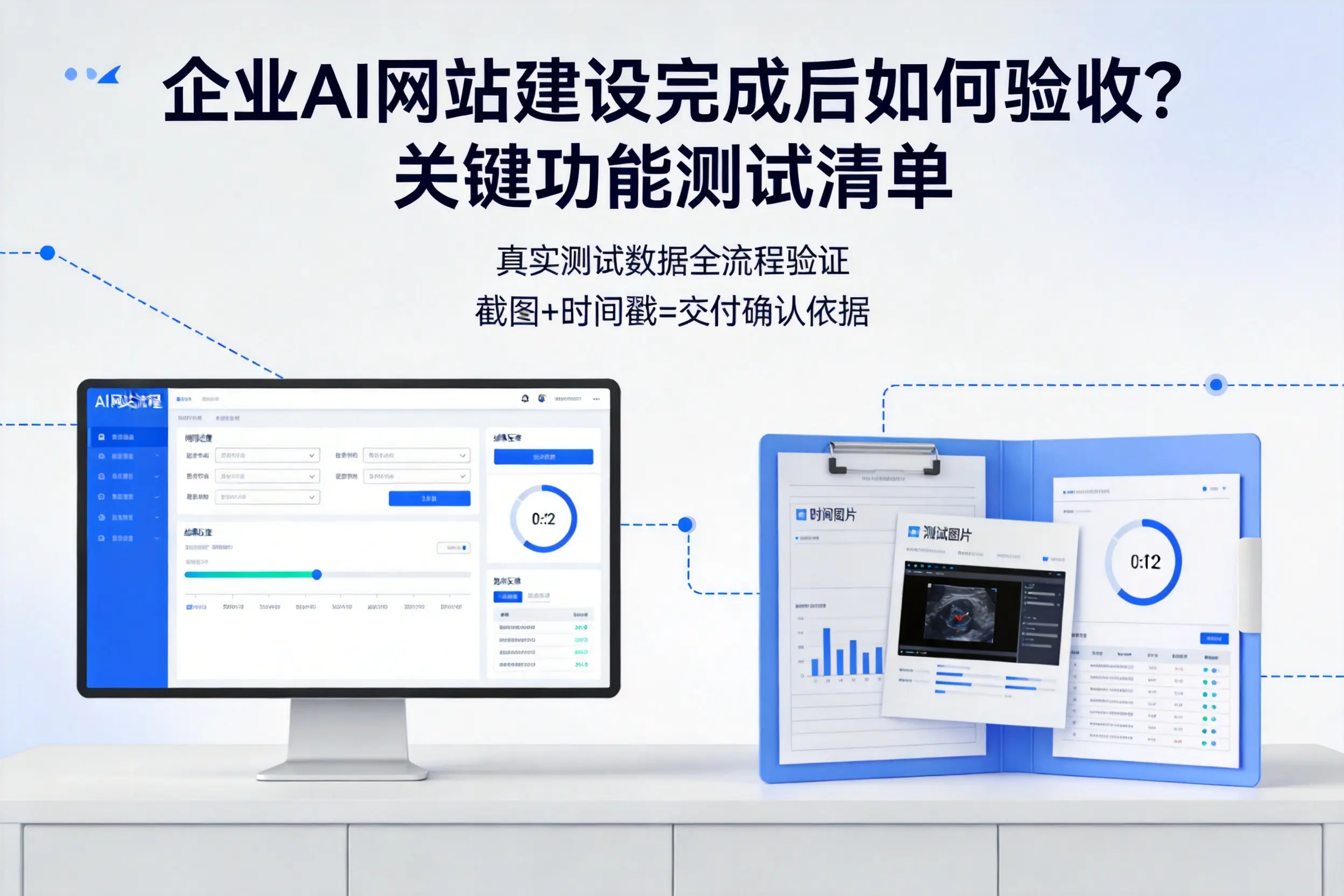 兴安企业AI网站建设完成后如何验收？关键功能测试清单